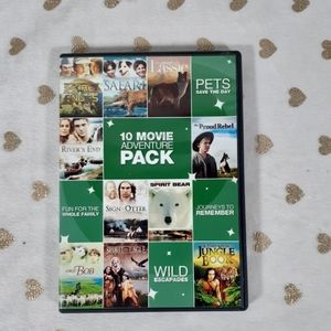 📀📼 10/$25 10 Movie Adventure Pack DVD